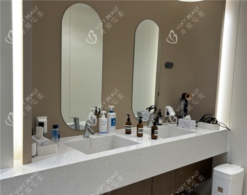 清潭OK皮肤科洗漱区 清潭OK皮肤科洗漱区