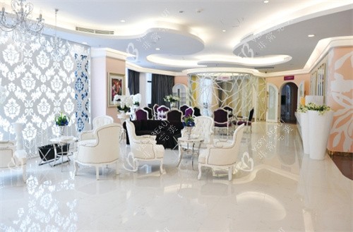 广州美莱医疗美容3楼接待大厅