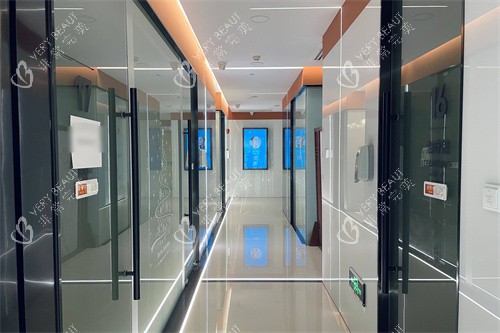 宁波颜蕾轻医美海曙院区走廊环境