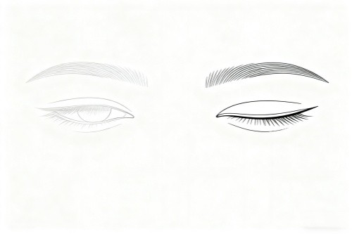 全切双眼皮卡通图