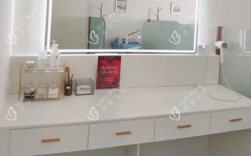 玉林华美整形洗漱区示意图