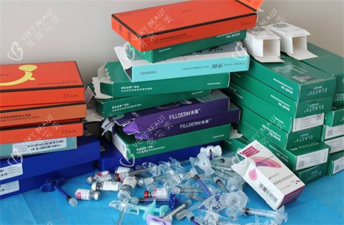 太原RISIMI芮思米医疗美容（国金院区）玻尿酸耗材展示