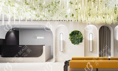 韓國bioface皮膚科醫(yī)院大廳