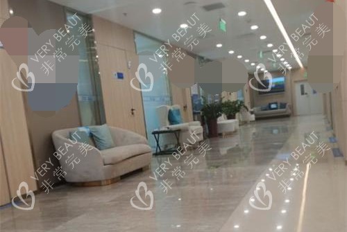 北京碧莲盛植发医院走廊