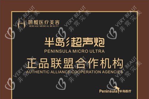 杭州妍醍整形半島超聲炮聯(lián)盟合作機(jī)構(gòu)示意圖