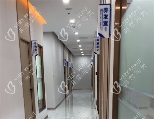 泉州碧莲盛植发走廊环境图