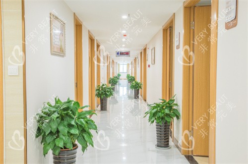 合肥华美整形医院走廊环境
