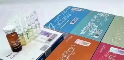达美伽水光不同系列包装