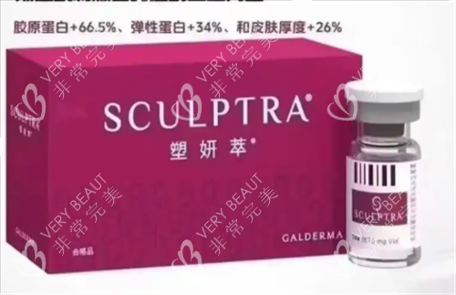 塑颜萃Sculptra包装盒