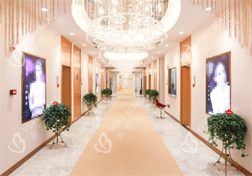 北京星灿宫医疗美容前台环境图