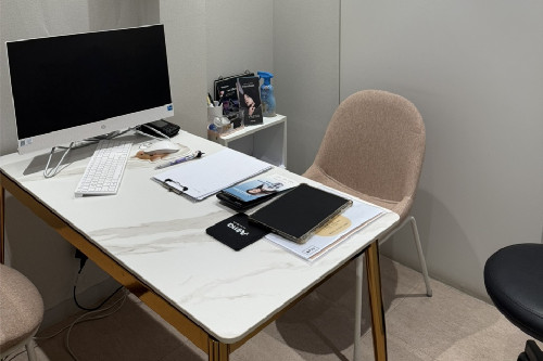 韩国清潭美乐皮肤科面诊室