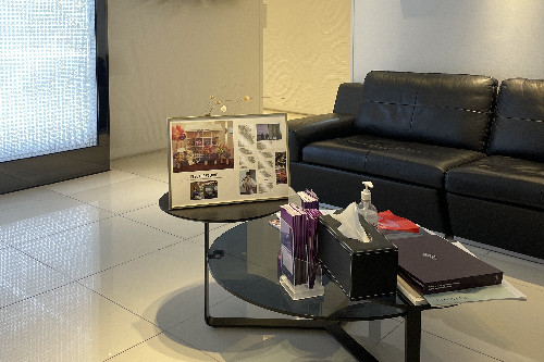 韩国meifill皮肤科等候区环境