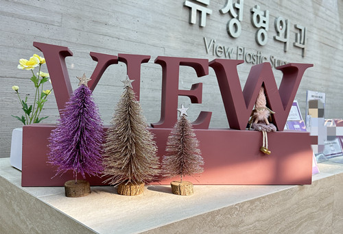 韓國(guó)必嫵整形LOGO擺件示意圖