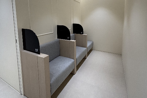 韓國doctors皮膚科東大門店休息區(qū)