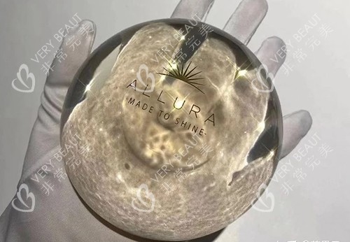 丰胸手术傲诺拉星熠假体实物