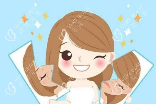 激光祛斑前后对比图 激光祛斑前后对比图