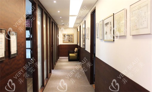 韩国安成烈整形外科走廊环境