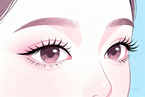 好看双眼皮卡通图一览